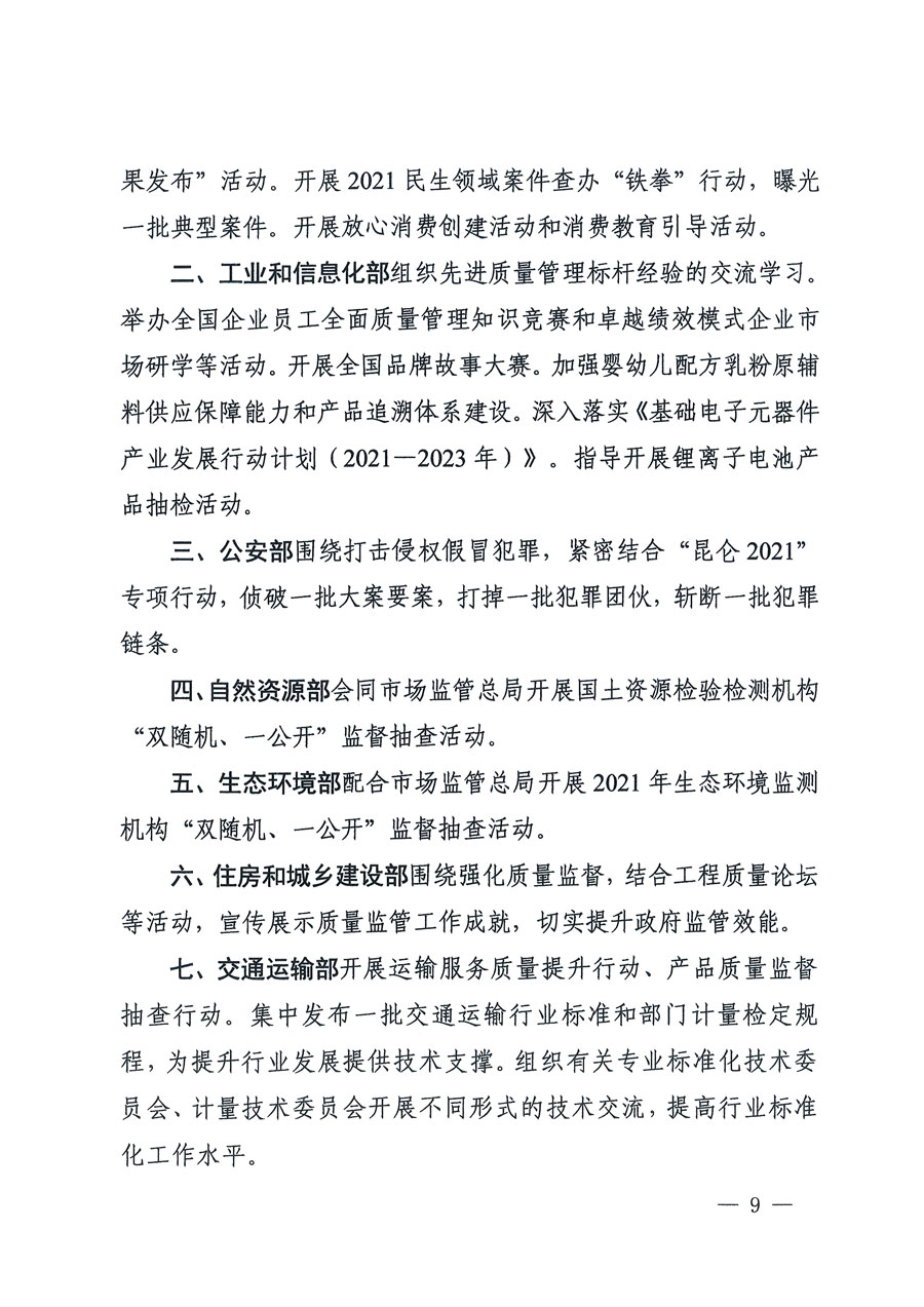 市場監(jiān)管總局等16個部門關(guān)于開展2020年全國“質(zhì)量月”活動的通知(國市監(jiān)質(zhì)〔2020〕133號)
